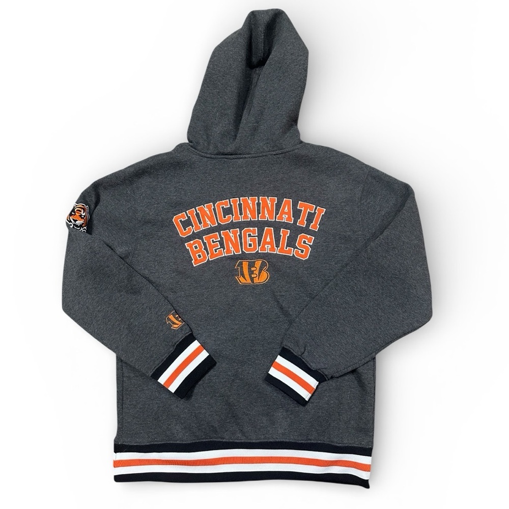Cincinnati Bengals Men’s Gray Hoodie- Medium